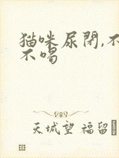 猫咪尿闭,不吃不喝