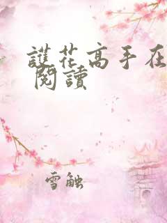 护花高手在都市 阅读