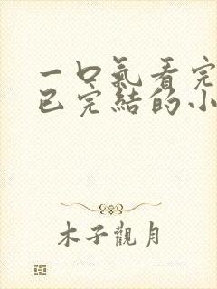 一口气看完爽文已完结的小说