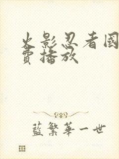 火影忍者国语免费播放