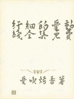 纤细的爱动漫在线全集免费观看