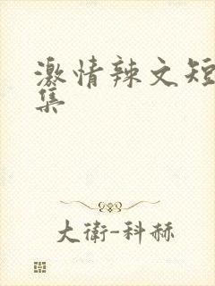 激情辣文短篇合集