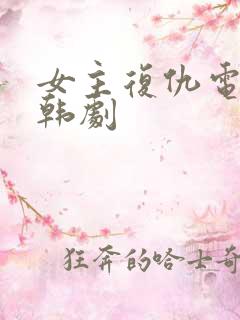 女主复仇电视剧韩剧