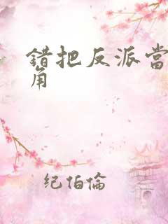 错把反派当成主角