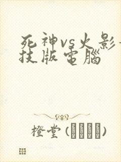 死神vs火影竞技版电脑