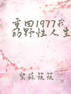 重回1977我的野性人生短剧全集
