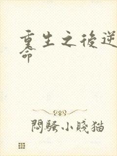 重生之后逆天改命