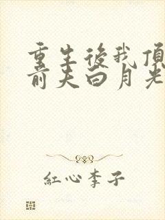 重生后我顶替了前夫白月光在线阅读