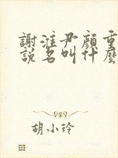谢淮尹颜重生小说名叫什么