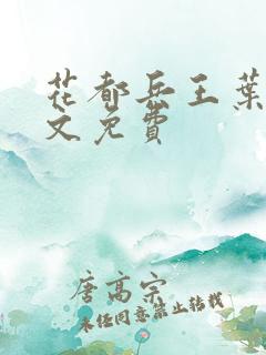 花都兵王叶枫全文免费