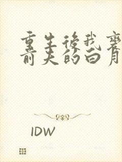 重生后我变成了前夫的白月光