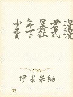 少年暴君漫画免费下拉式漫画星球