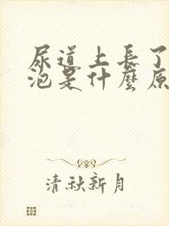 尿道上长了小水泡是什么原因