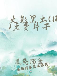 火影黑土(同人)免费片子