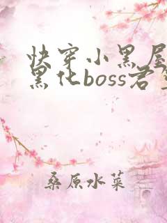 快穿小黑屋拯救黑化boss君笙