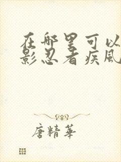 在哪里可以看火影忍者疾风传全集