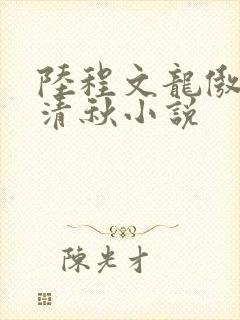 陆程文龙傲天冷清秋小说
