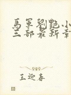 马军刘艳小说第三部最新章节在线阅读