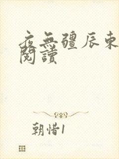 夜无疆辰东在线阅读