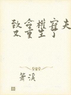 致命权宠夫人她又重生了