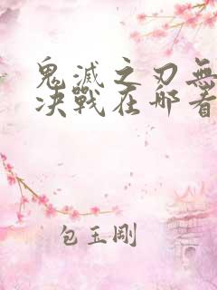 鬼灭之刃无限城决战在哪看