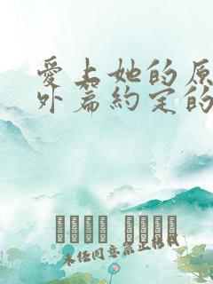 爱上她的原因番外篇约定的未来