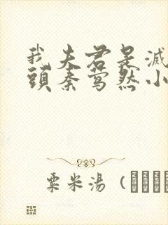 我夫君是灭世魔头秦莺然小说全文