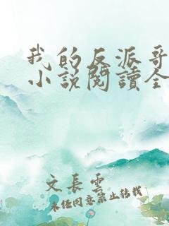 我的反派哥哥们小说阅读全文