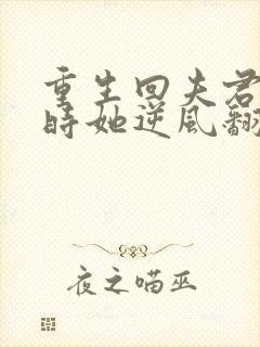 重生回夫君大婚时她逆风翻盘在线