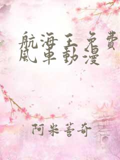 航海王免费观看风车动漫