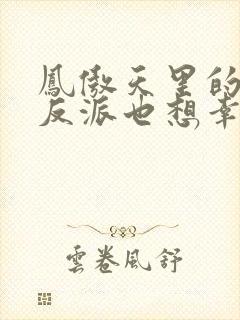 凤傲天里的黄毛反派也想幸福沐恩