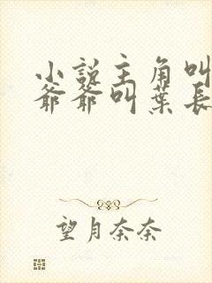 小说主角叫叶凡爷爷叫叶长风