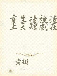 重生后被渣男宠上天短剧在线观看免费32集