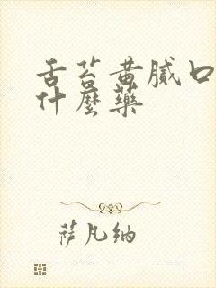 舌苔黄腻口臭吃什么药