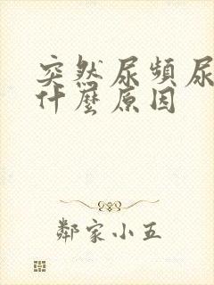 突然尿频尿不尽什么原因