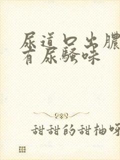 尿道口出脓水,有尿骚味