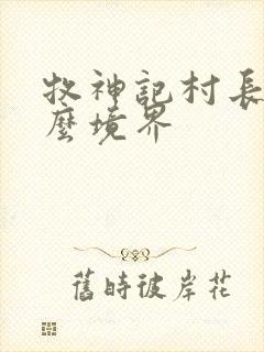 牧神记村长是什么境界