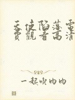 天使陷落电影免费观看高清完整版