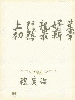 上门龙婿叶辰萧初然最新章节列表