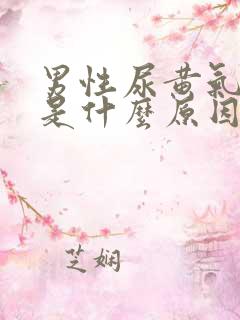 男性尿黄气味大是什么原因引起的