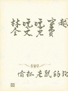 林晚晚穿越小说全文免费