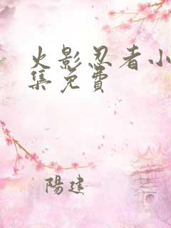 火影忍者小说全集免费