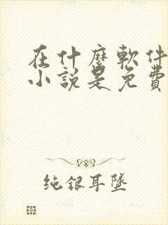 在什么软件上看小说是免费的