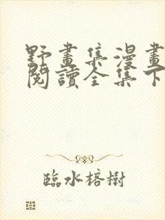 野画集漫画免费阅读全集下拉式