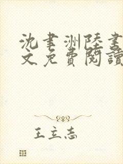 沈聿洲陆书苒全文免费阅读最新章节