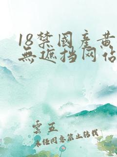 18禁国产黄裸无遮挡网站