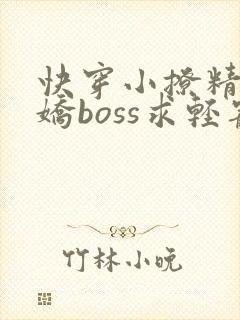 快穿小撩精:病娇boss求轻宠免费阅读