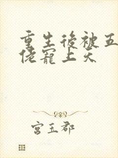 重生后被五个大佬宠上天