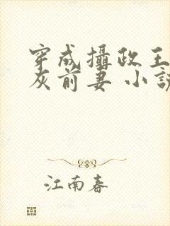 穿成摄政王的炮灰前妻 小说