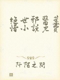 绝世邪医叶凡叶惜小说免费阅读全文